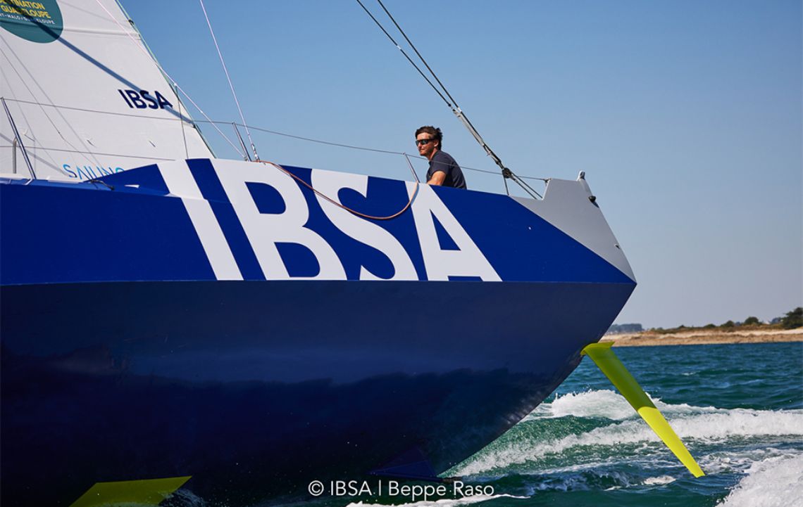 Alberto Bona und die Class40 IBSA