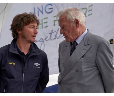 Sailing into the Future. Together : Le baptême de la mer du Class 40 IBSA