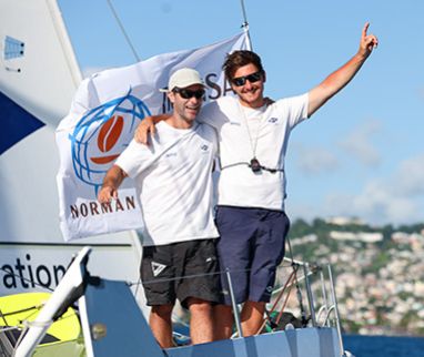 Il Class40 IBSA di Alberto Bona sul podio: terzo posto alla Transat Jacques Vabre 2023